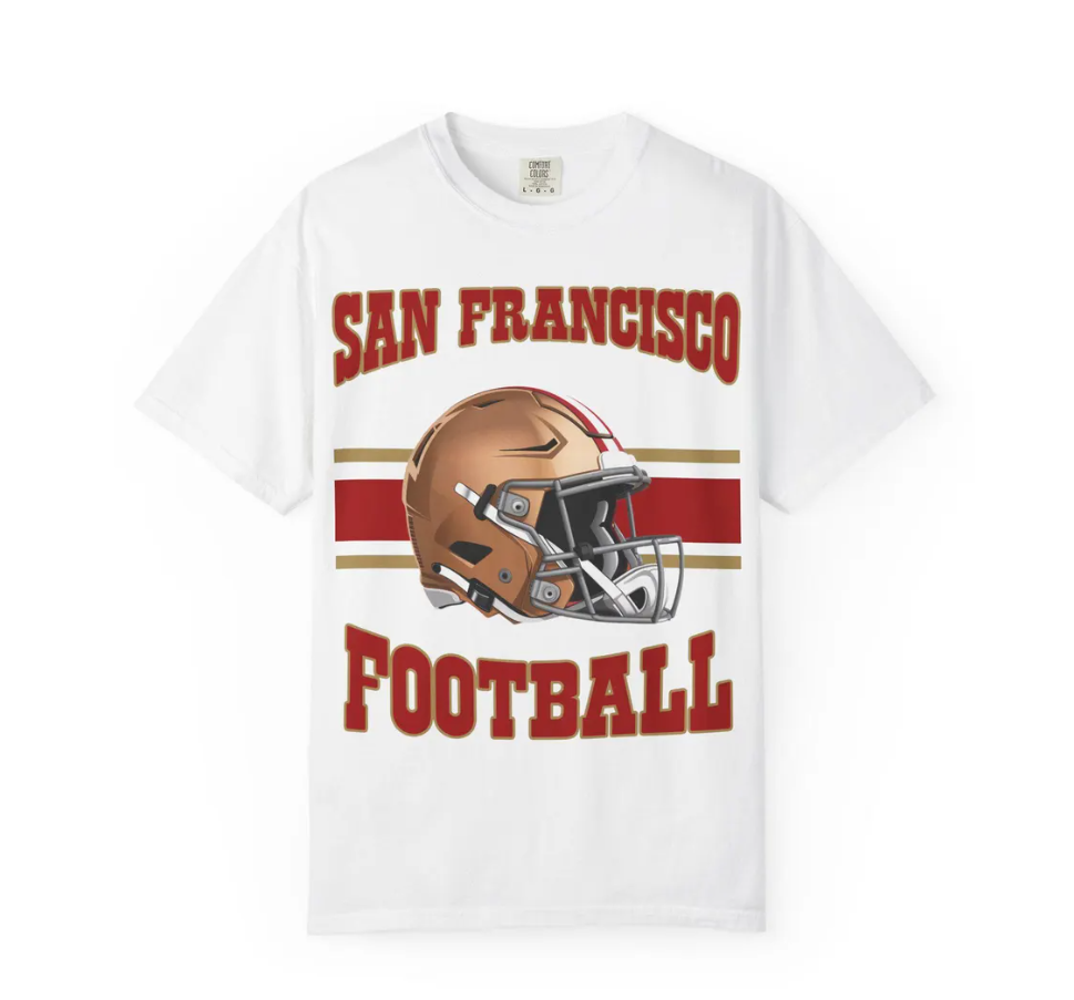 49ers Shirt for Football Fans - San Francisco 49ers Tee, Niners T-Shirt, Sports Lover Gift, SF 49ers Fan Gear