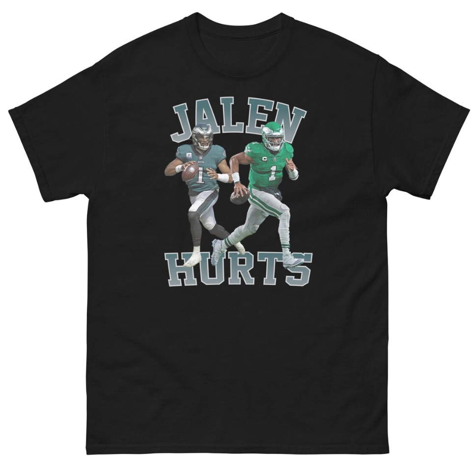 Jalen Hurts Shirt, Philadelphia Eagles