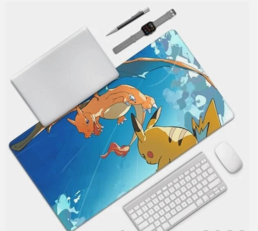 Board Card Game Pokemon Charizard Gaming Mouse Pad PTCG CCG MTG Play Mat, Choose Size