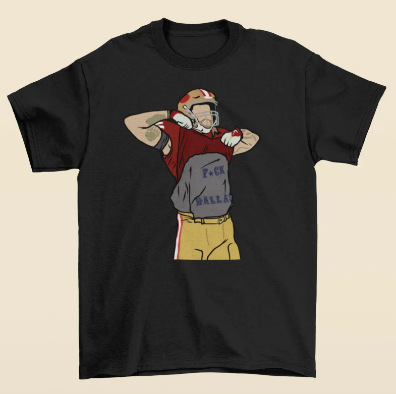 George Kittle F Dallas T-Shirt