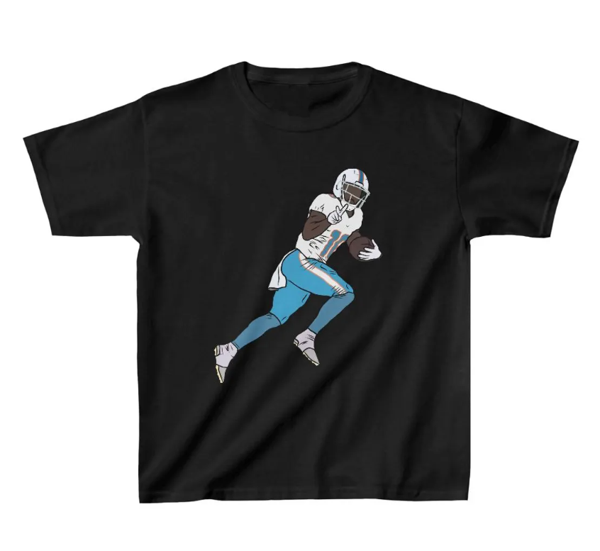 Youth T-Shirt Tyreek Hill Peace Sign Celebration Tee Kids