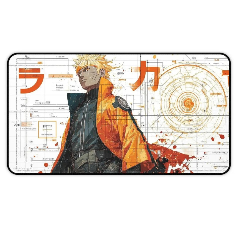 Naruto Anime Desk Mat, Mouse Pad, Choose Size