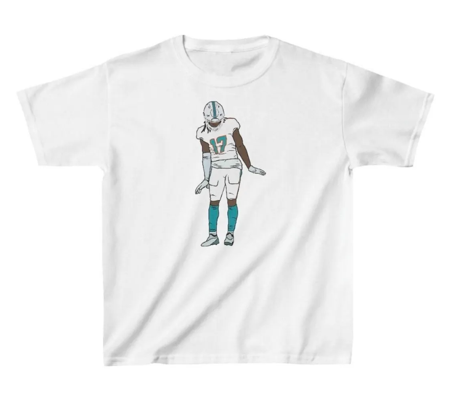 Youth T-Shirt Jaylen Waddle Dance Celebration Tee Kids