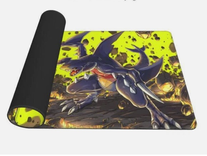 Board Card Game Pokemon Garchomp Gaming Mouse Pad PTCG CCG MTG Play Mat, Choose Size