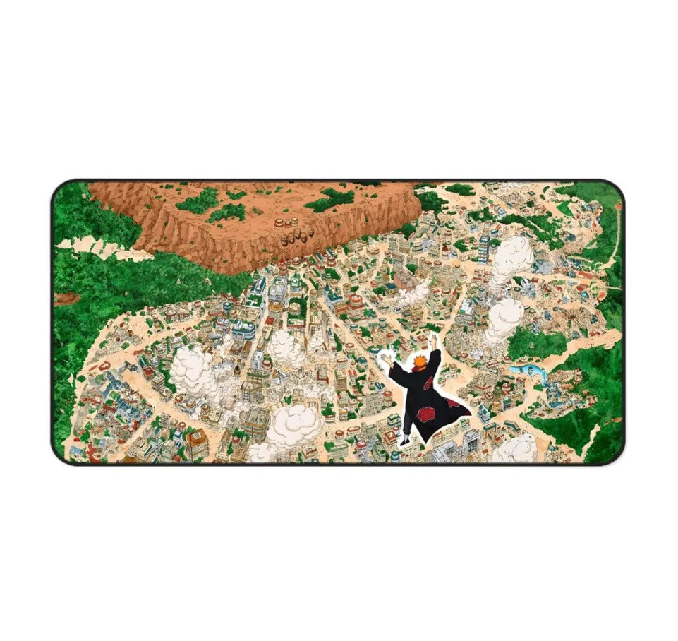 Anime Naruto Pain Desk Mat, Mouse Pad, Gamer Gift, Anime Fan, Choose Size