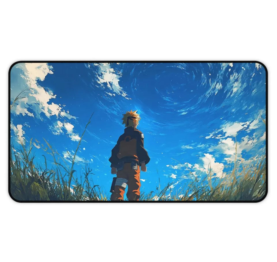 Naruto Anime Desk Mat: Custom Mouse Pad for Gamers & Studentsc, Choose Size