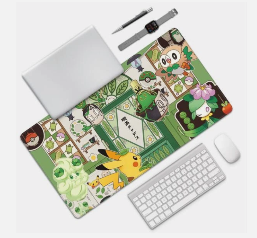 Board Card Game Pokemon Rowlet 2169 Gaming Mouse Pad PTCG CCG MTG Play Mat