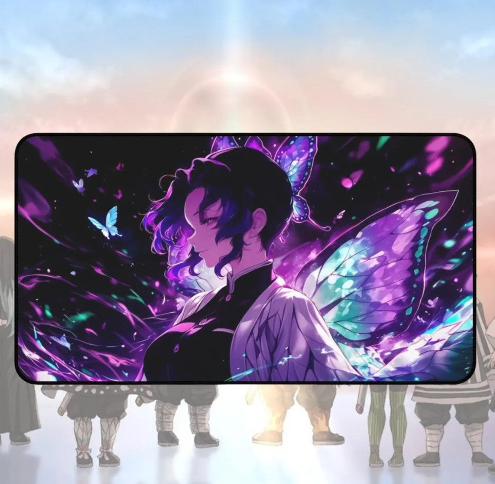 Anime Demon Slayer Shinobu Kocho Desk Mat, Mouse Pad, Choose Size