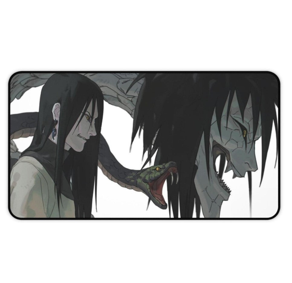 Anime Naruto Orochimaru Desk Mat, Mouse Pad, Gamer Gift, Anime Fan, Choose Size