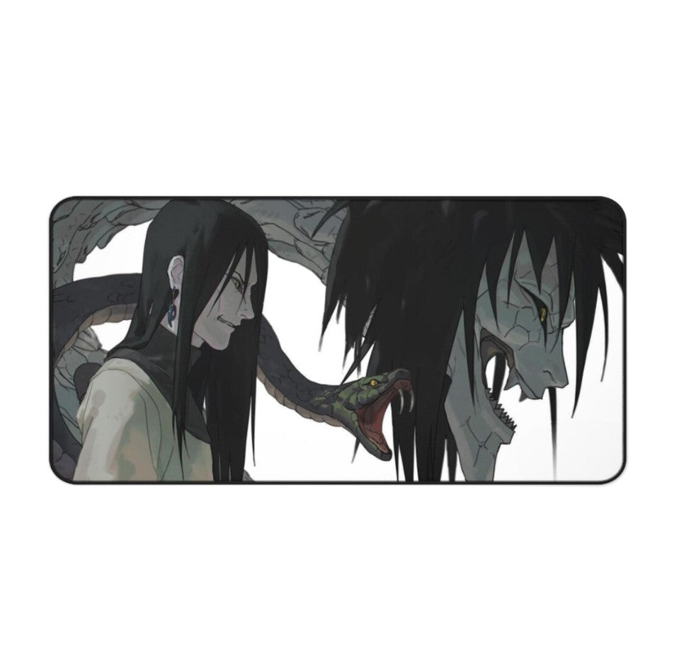 Anime Naruto Orochimaru Desk Mat, Mouse Pad, Gamer Gift, Anime Fan, Choose Size