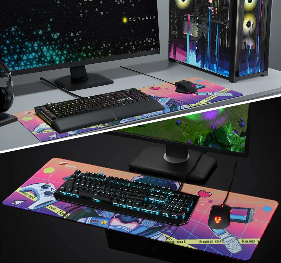 Colorful Igame CyberPunk Mouse Pad, Choose Size