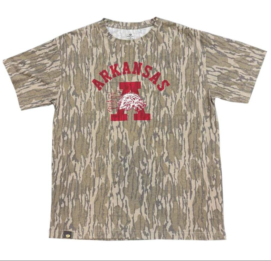 Razorbacks Arkansas B-Unlimited Vault Mossy Oak Tee Alumni Hall