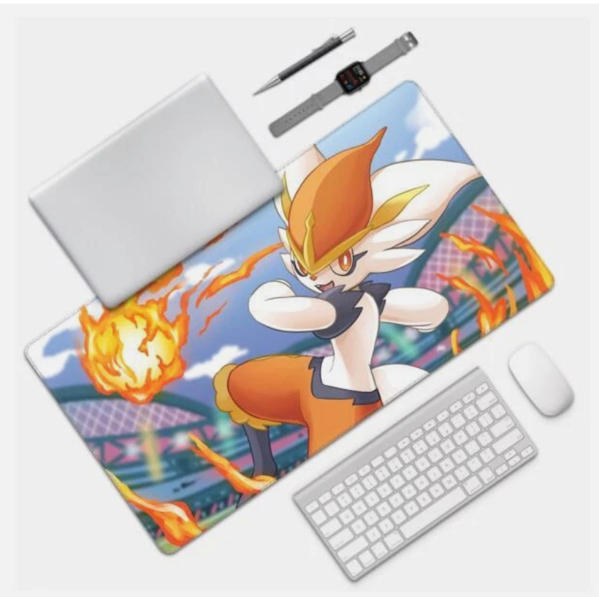 Board Card Game Pokemon Cinderace 2068 Gaming Mouse Pad PTCG CCG MTG Play Mat