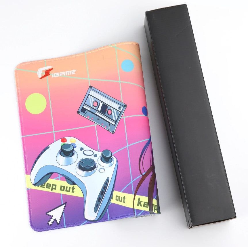 Colorful Igame CyberPunk Mouse Pad, Choose Size