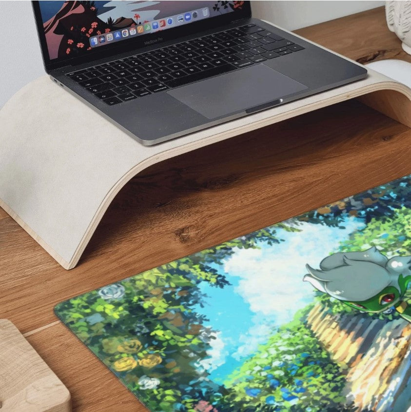 Board Card Game Pokemon Roserade Mouse Pad PTCG CCG MTG Play Mat , Choose Size