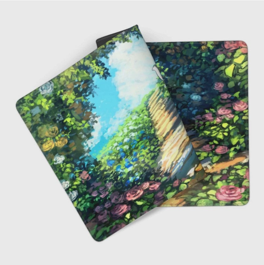 Board Card Game Pokemon Roserade Mouse Pad PTCG CCG MTG Play Mat , Choose Size