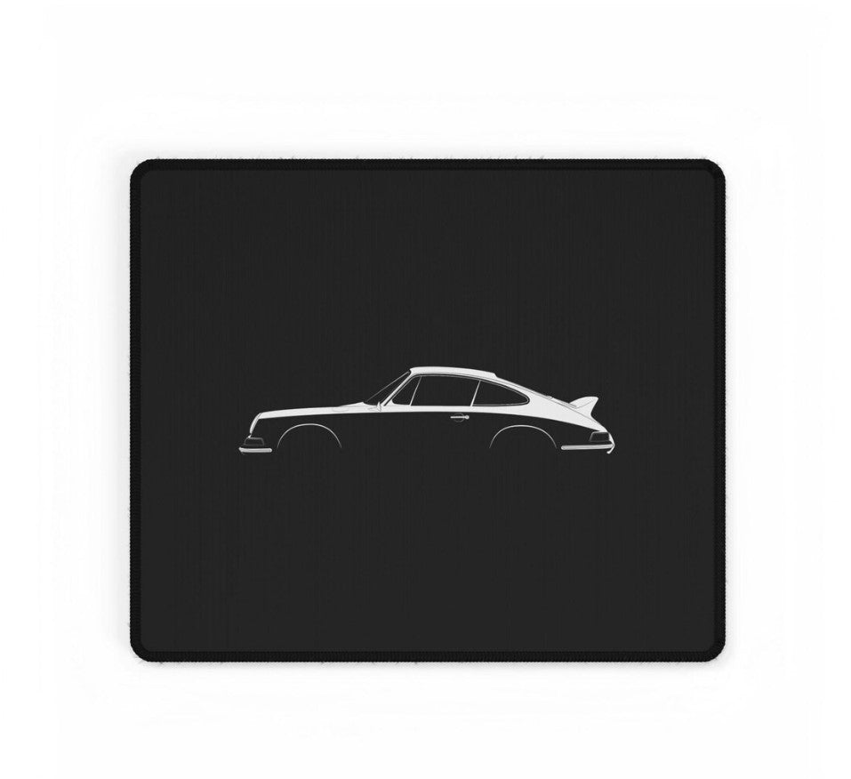 Car Silhouette Desk Mat: Modern Office Decor - Automotive Gift