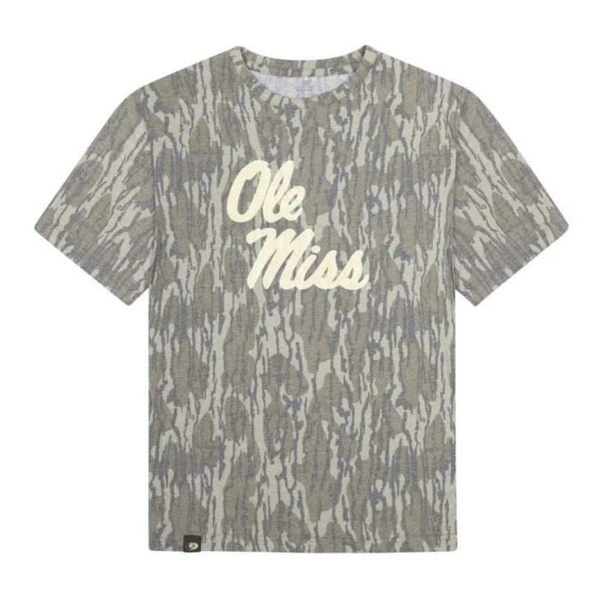 Ole Miss Mossy Oak Logo Kids T-Shirt