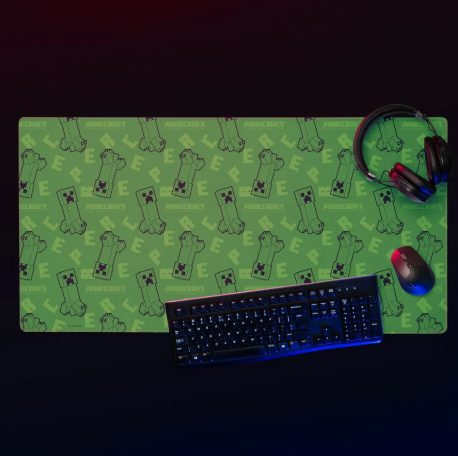 Minecraft Creeper Gaming Mouse Pad, Choose Size