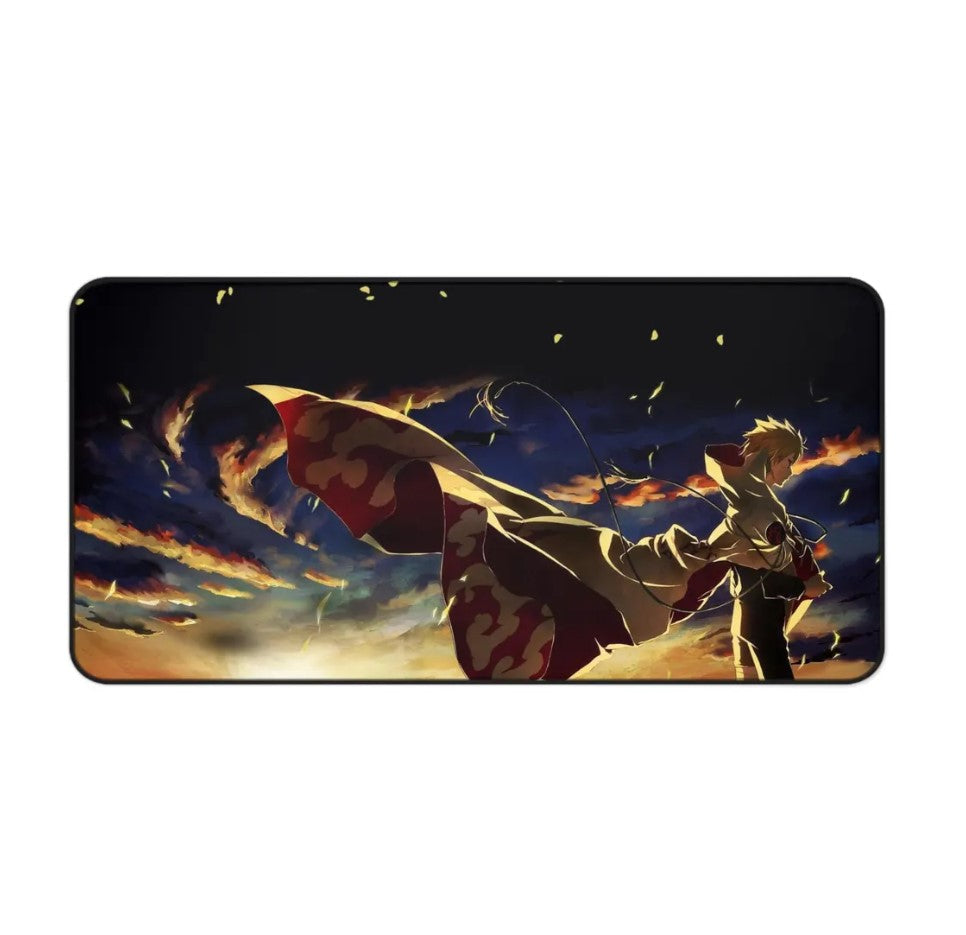 Anime Naruto Desk Mat, Custom Mouse Pad, Gamer Office Decor, Unique, Choose Size