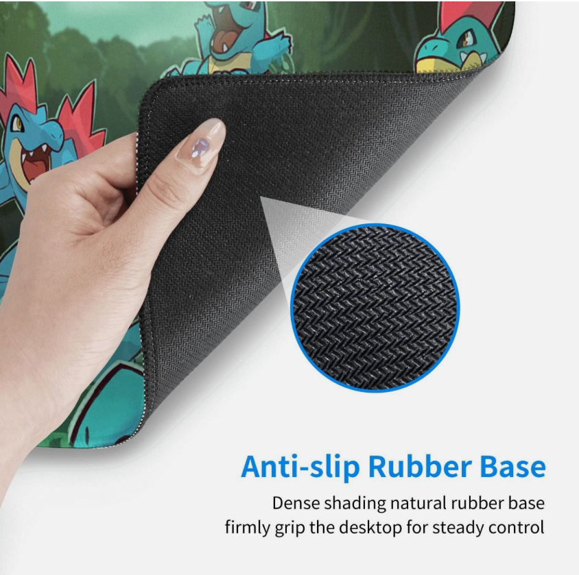 Board Card Game Pokemon Totodile 3913 Gaming Mouse Pad PTCG CCG MTG Play Mat