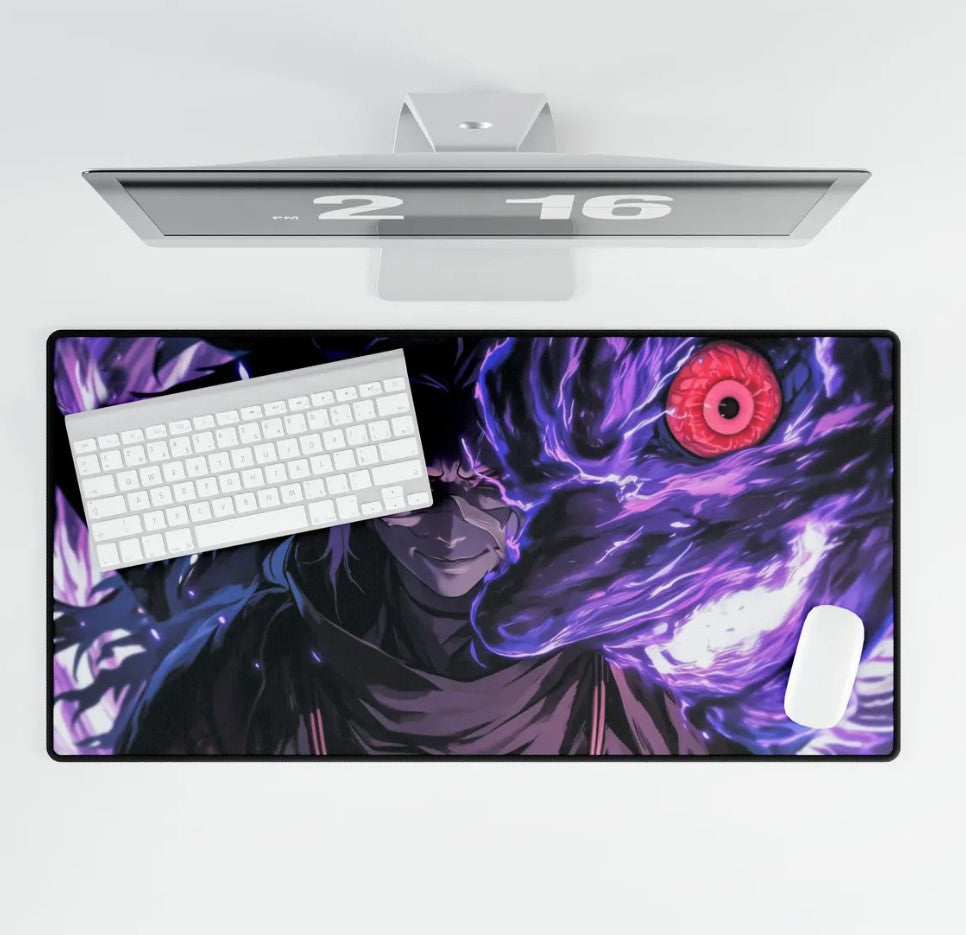 Sasuke Uchiha Mouse Pad: Naruto Anime Gaming Desk Mat,Choose Size