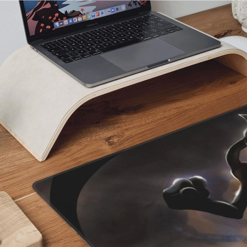 Board Card Game Pokemon Mewtwo Mouse Pad HD PTCG CCG MTG Games Play Mat , Choose Size