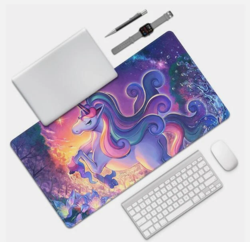 Board Card Game Pokemon Galarian Rapidash Gaming Mouse Pad PTCG CCG MTG Play Mat