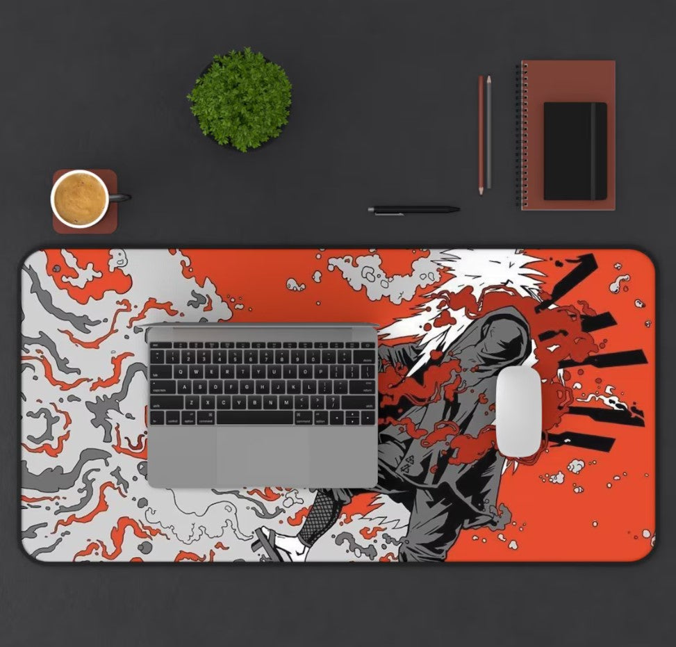 Naruto, jiraya Vibrant Artistic Desk Mat, Modern Workspace Decor, Gift for Gamers, Stylish Office Accessory, Unique Home Office Decoration,Choose Size