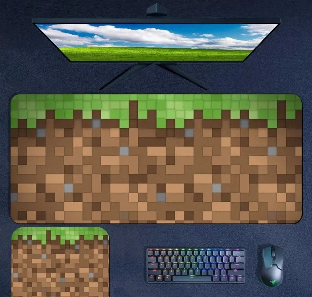 Minecraft Deskmats MC custom Mouse Pads, Choose Size
