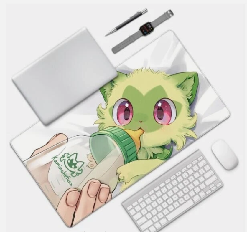 Board Card Game Pokemon Sprigatito 2046 Gaming Mouse Pad PTCG CCG MTG Play Mat