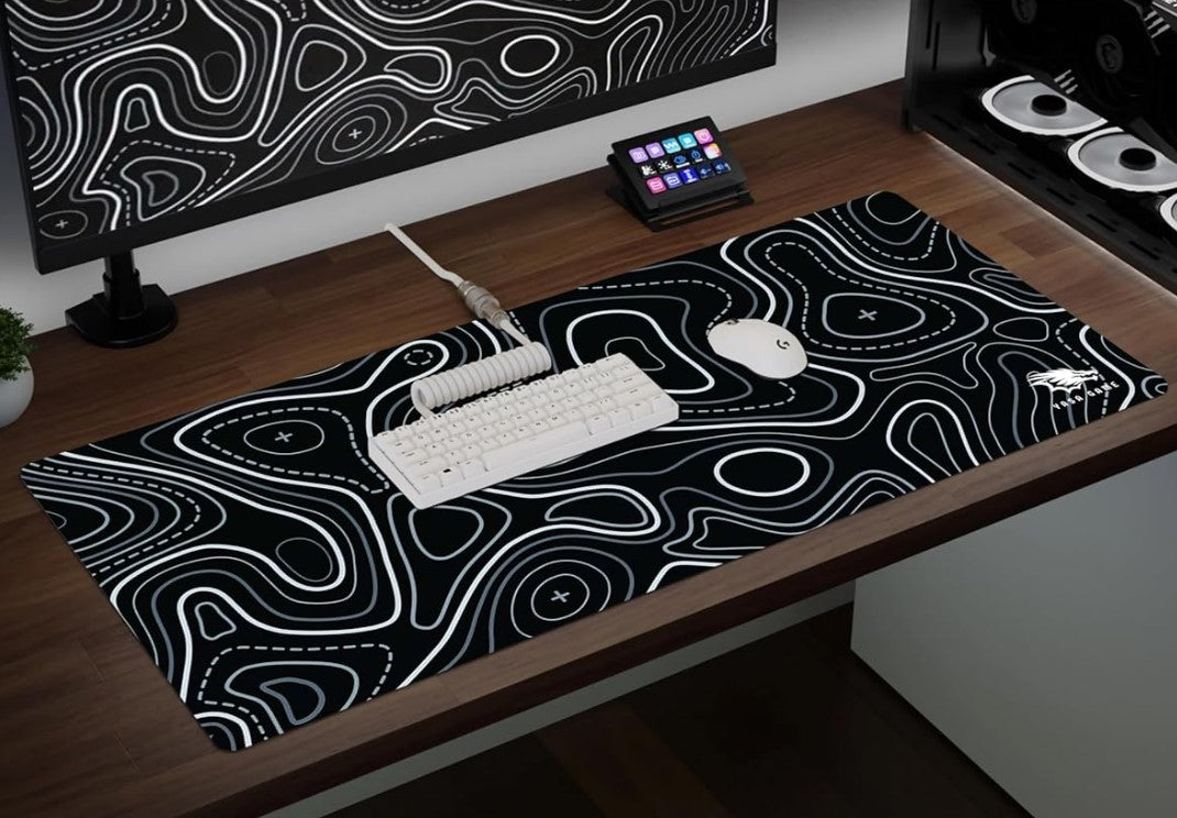 YASA GAME Extended Large Gaming Mouse Pad XXL & XXXL Full Desk ART style