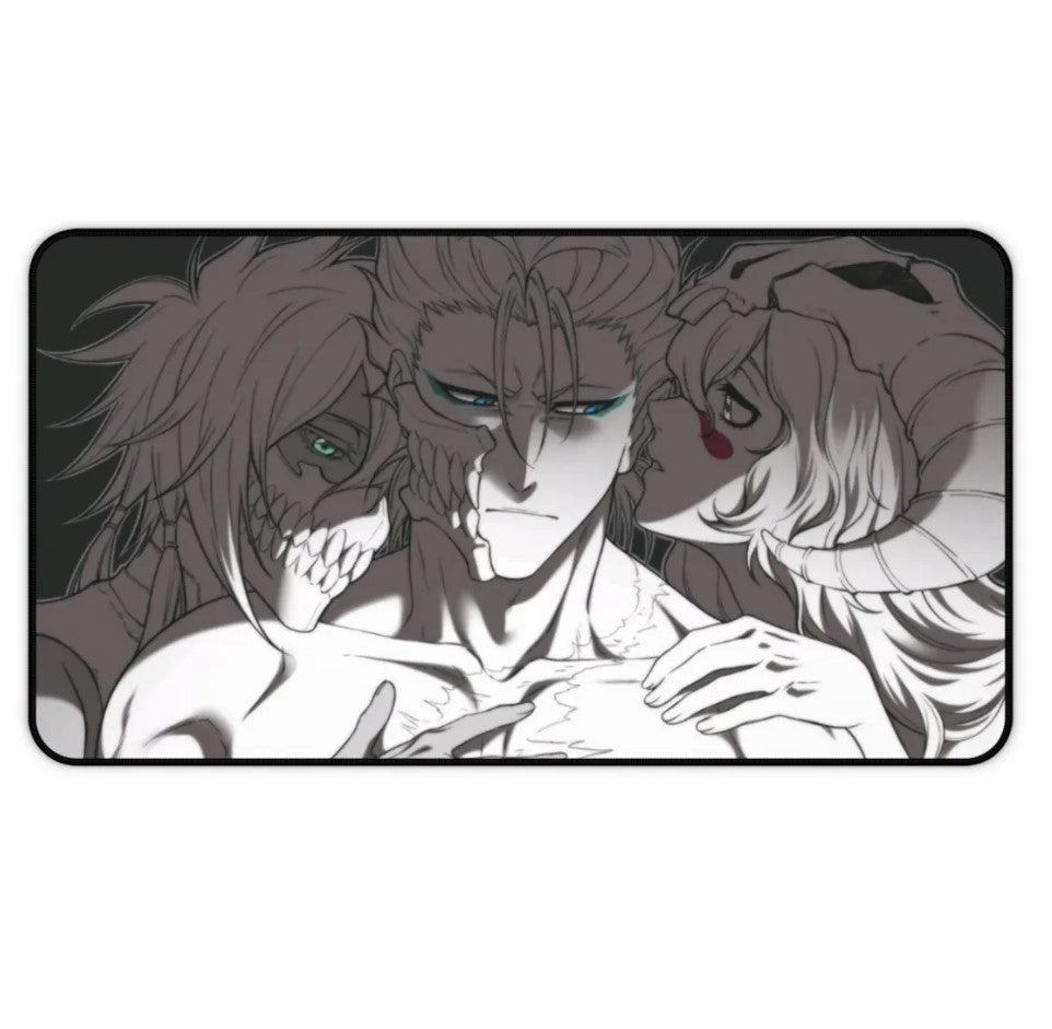 Anime Bleach Ichigo x Aizen Desk Mat, Mouse Pad, Gamers Gift, Anime Fans, Choose Size
