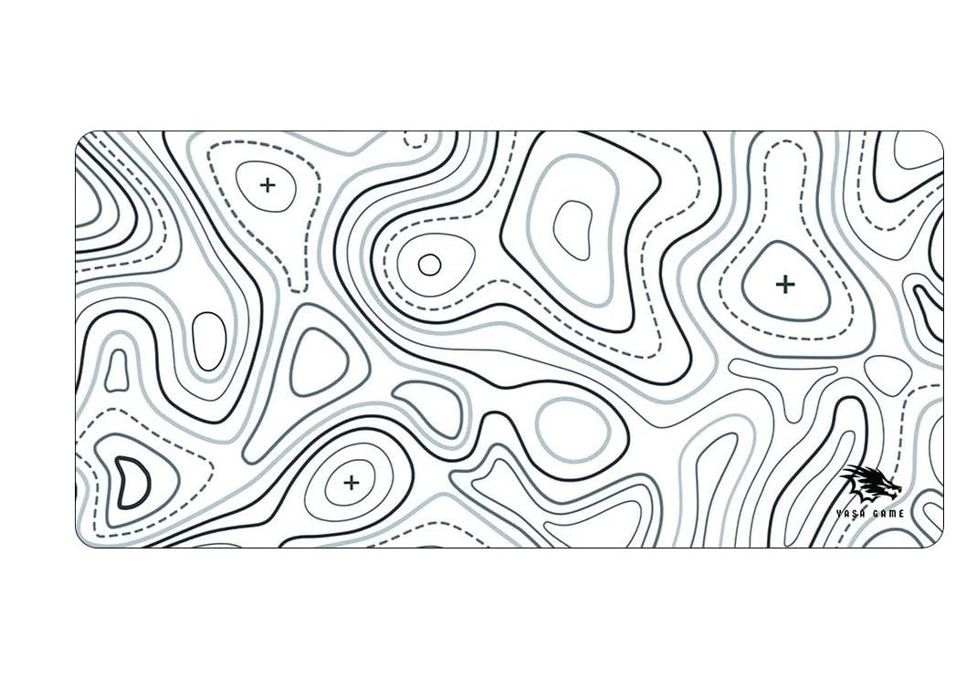 YASA GAME Extended Large Gaming Mouse Pad XXL & XXXL Full Desk ART style & Mousepad