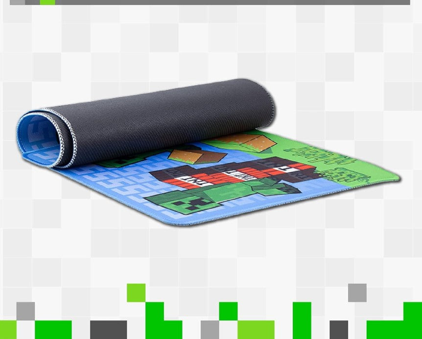 Paladone Minecraft Creeper Large Gaming Mouse Pad for Desk Non-Slip Reinvent Your Space, Choose Size