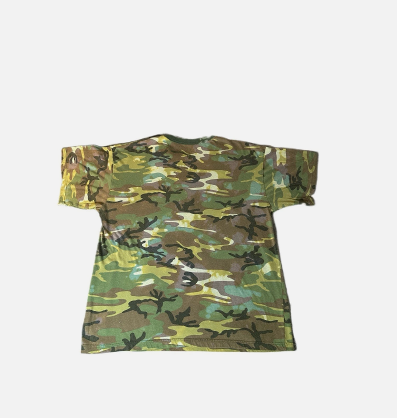 Camo Shirt Men Hunting Art Dye