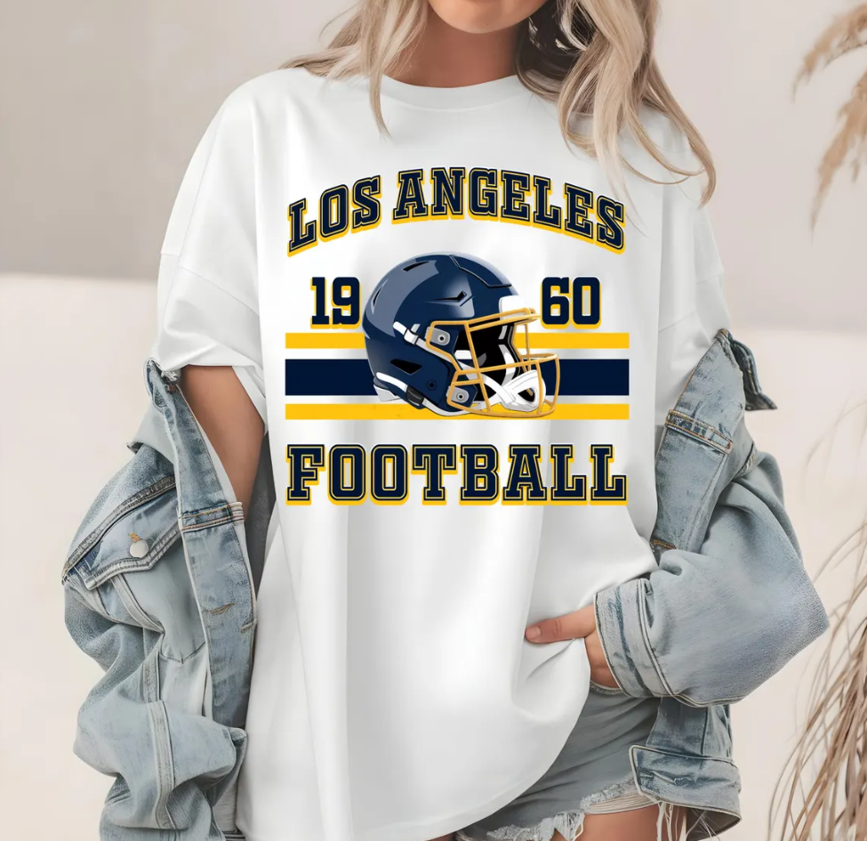 Los Angeles Football T-Shirt, Los Angeles Chargers t-shirt, Sports Fan Gift, Vintage Style, Unisex T-Shirt