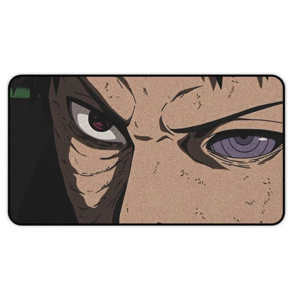 Anime Naruto Obito Desk Mat, Mouse Pad, Gamer Gift, Anime Fan, Choose Size