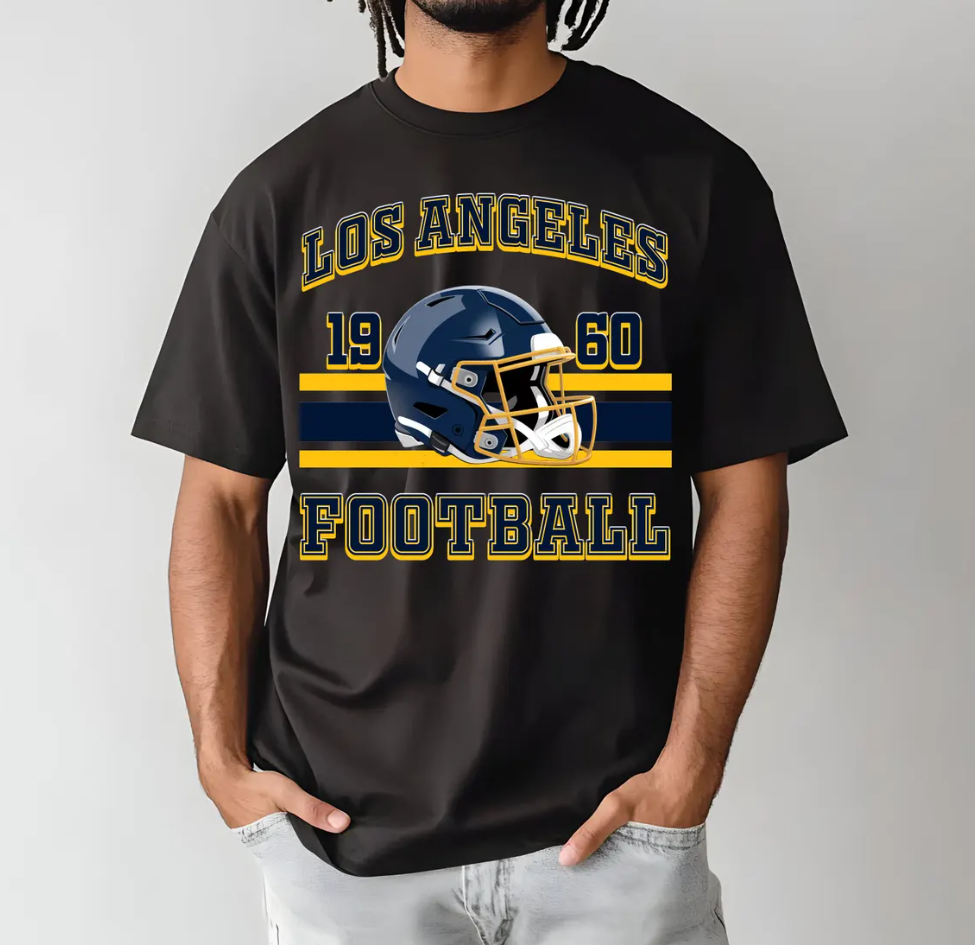Los Angeles Football T-Shirt, Los Angeles Chargers t-shirt, Sports Fan Gift, Vintage Style, Unisex T-Shirt