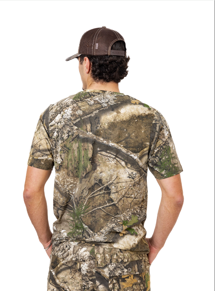 Men's Short Sleeve Cotton Hunting Shirt Realtree APX