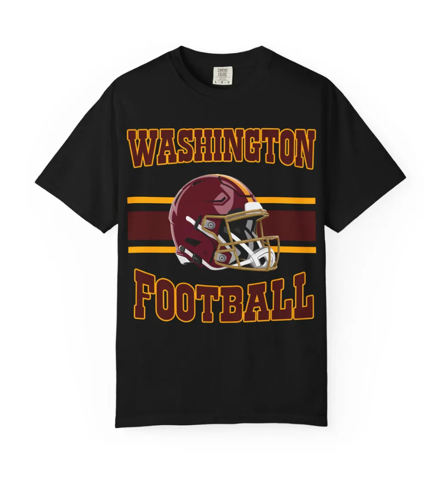 Commanders Shirt NFL Fan Tee – Washington Football Team T-Shirt, Gift for Sports Lovers & Commanders Fans