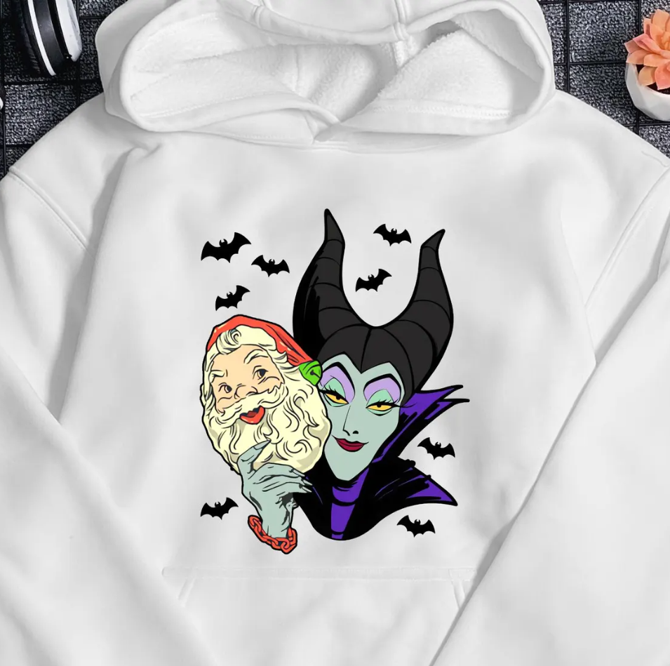 Bad Witch Halloween Hoodie Villain Sleeping Beauty Characters Shirt Spooky Season Shirt The Fall Shirt Horror Shirt Halloween Gift