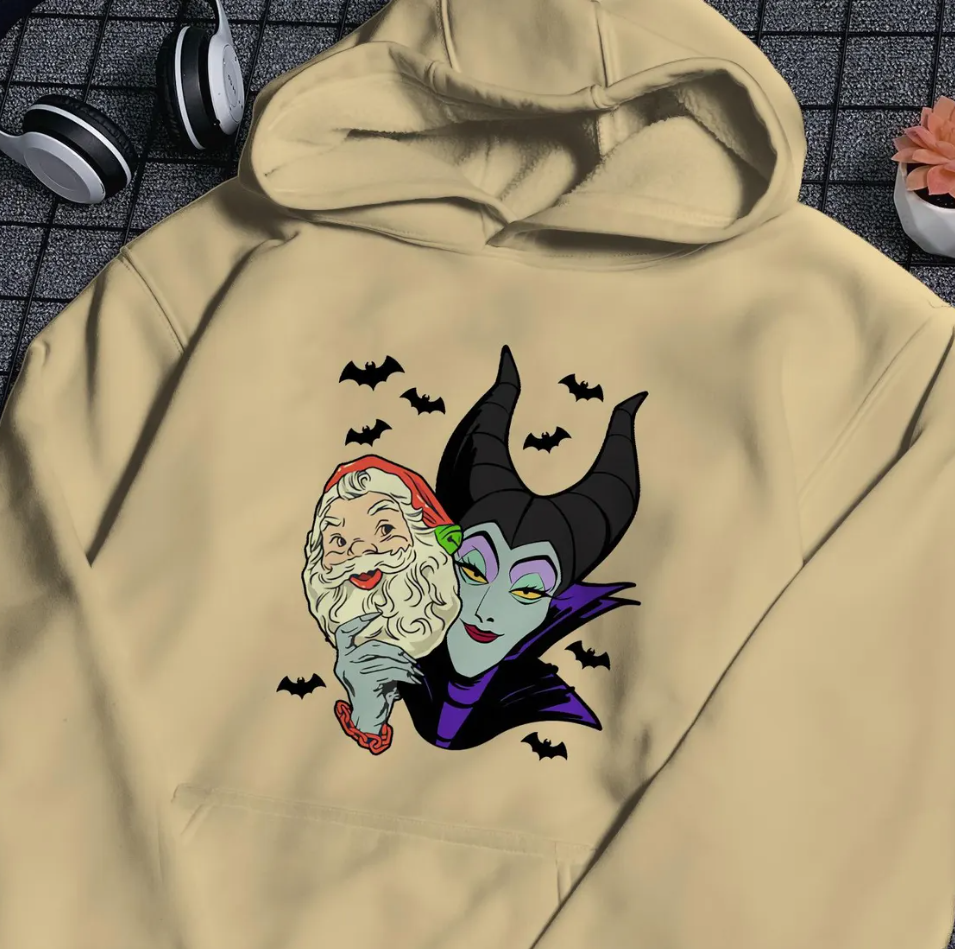 Bad Witch Halloween Hoodie Villain Sleeping Beauty Characters Shirt Spooky Season Shirt The Fall Shirt Horror Shirt Halloween Gift