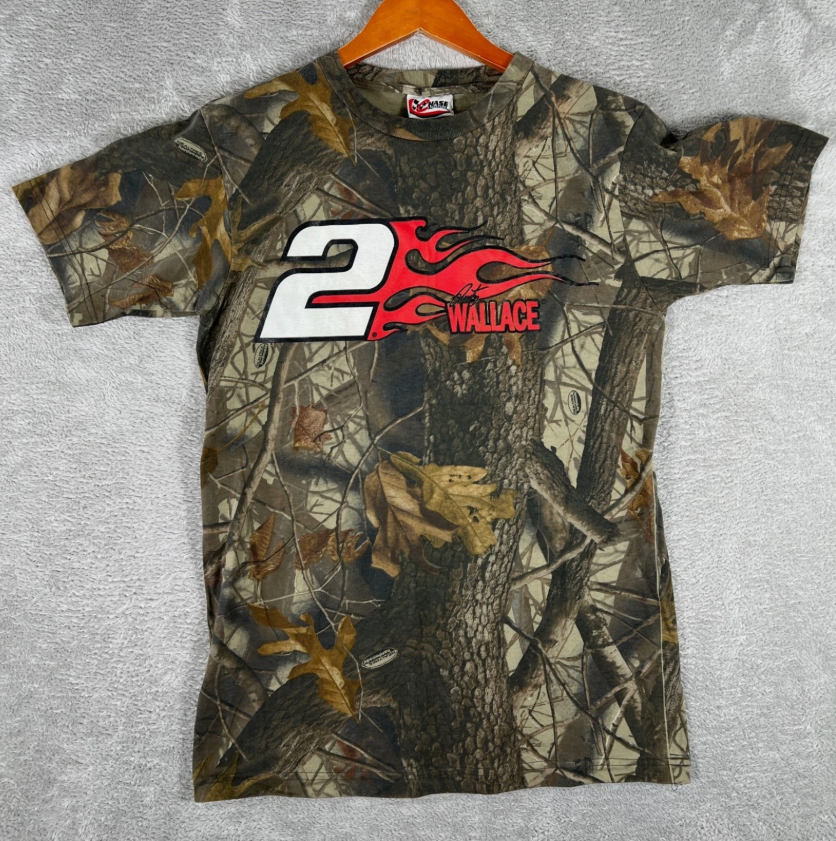 Chase Authentics NASCAR Dale Earnhardt Jr Realtree Camo T-Shirt Mens Medium