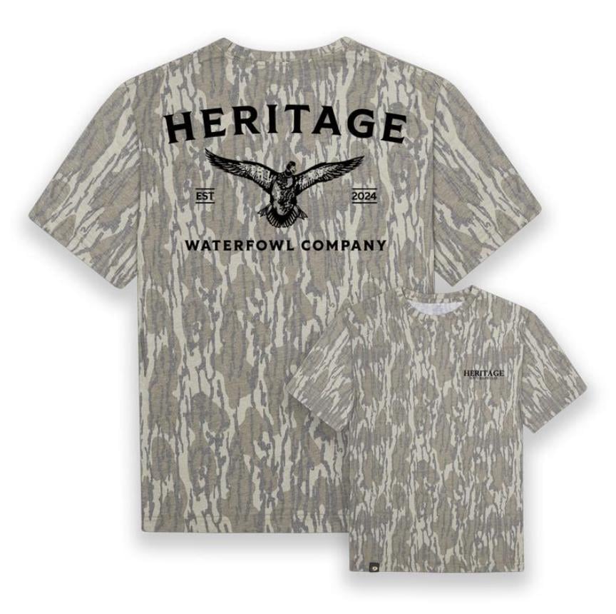 Mossy Oak Washed Bottomland Mallard Tee