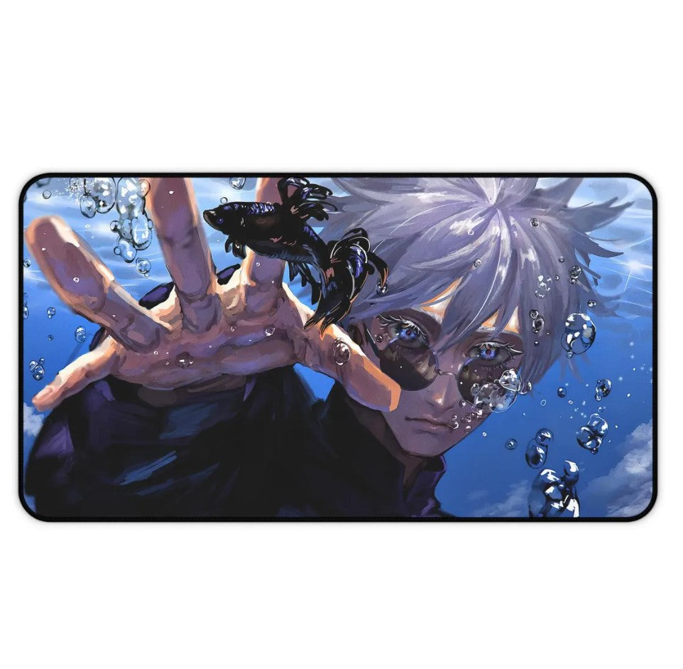 Anime Jujutsu Kaisen Gojo Satoru Desk Mat, Mouse Pad, Choose Size