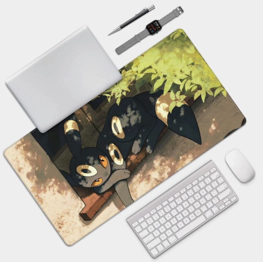 Board Card Game Pokemon Umbreon Gaming Mouse Pad PTCG CCG MTG Play Mat, Choose Size