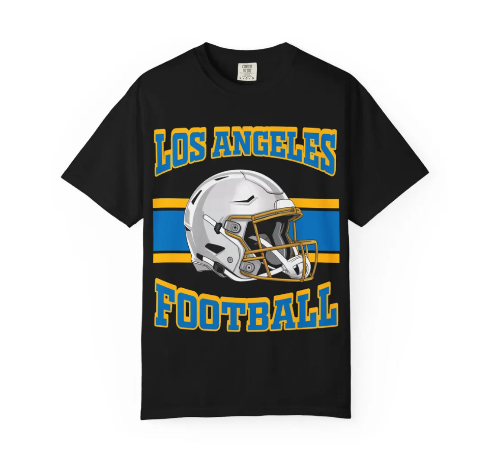 Los Angeles Chargers Shirt for Football Fans, NFL Team Gear, Chargers Tee, Gift for Sports Lovers, LA Football Fan Tee, Game Day Shirt
