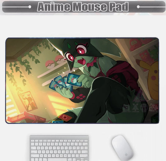 Board Card Game Pokemon Meowscarada Gaming Mouse Pad PTCG CCG MTG Play Mat, Choose Size
