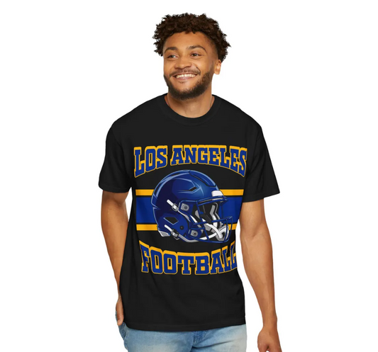 Los Angeles Rams Football T-Shirt, Los Angeles Football Tee, NFL Rams, Comfort Colors, NFL Team Apparel, Retro Sports Shirt